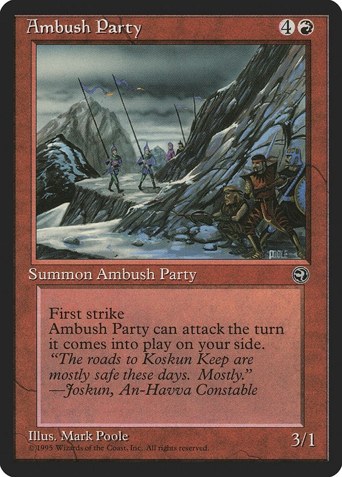 Image for Ambush Party [Version 2] (80) (HML) - Magic: The Gathering