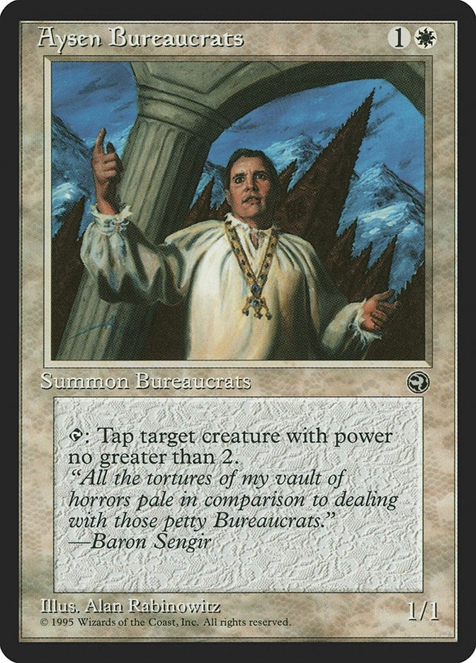 Image for Aysen Bureaucrats [Version 2] (HML) - Magic: The Gathering