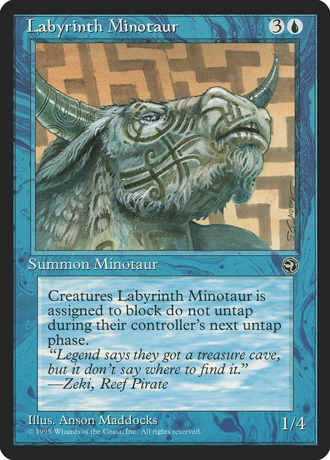 Image for Labyrinth Minotaur [Version 2] (30) (HML) - Magic: The Gathering