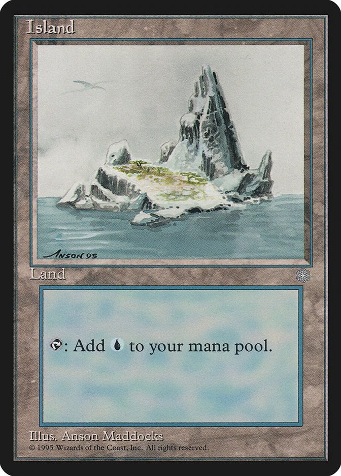 Image for Island (335) (335) (ICE) - Magic: The Gathering