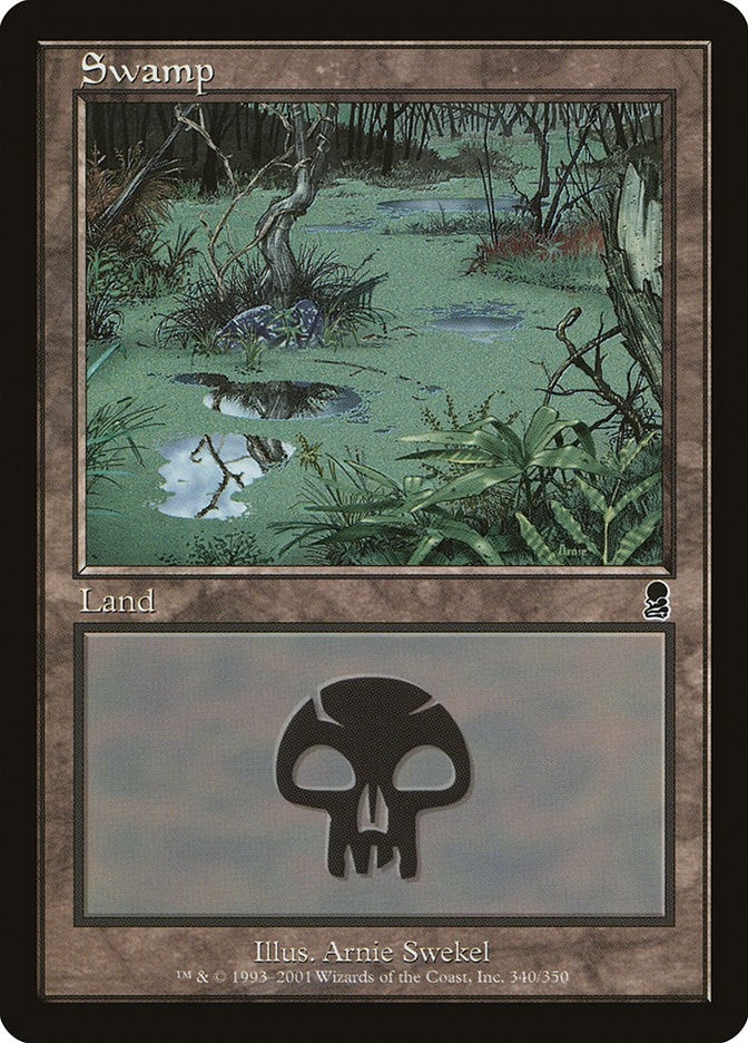 Image for Swamp (340) (340) (ODY) - Magic: The Gathering