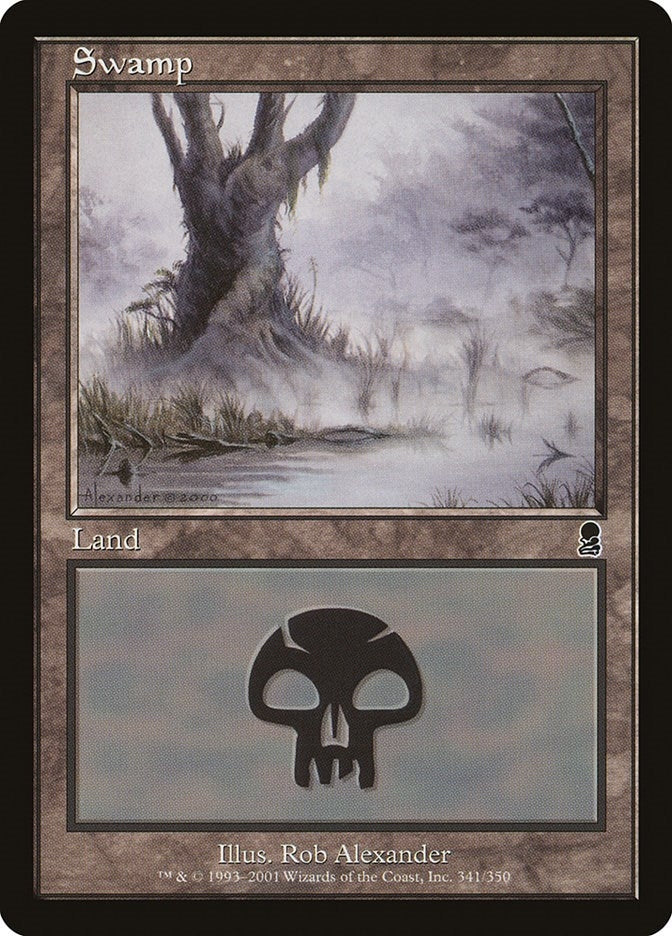 Image for Swamp (341) (341) (ODY) - Magic: The Gathering
