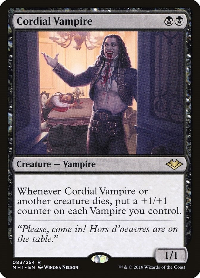 Image for Cordial Vampire (83) (MH1) - Magic: The Gathering