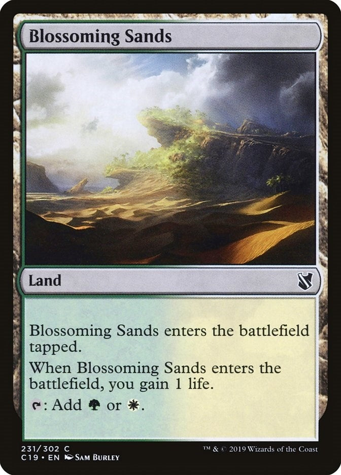 Image for Blossoming Sands (231) (C19) - Magic: The Gathering