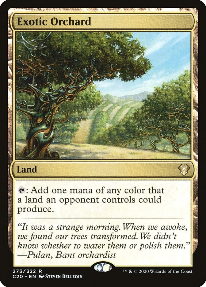 Image for Exotic Orchard (273) (C20) - Magic: The Gathering