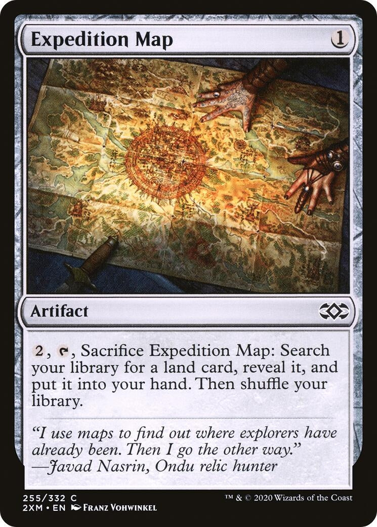 Expedition Map (255) (2XM)