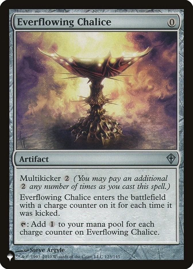 Image for Everflowing Chalice (123/145) (LIST) - Magic: The Gathering