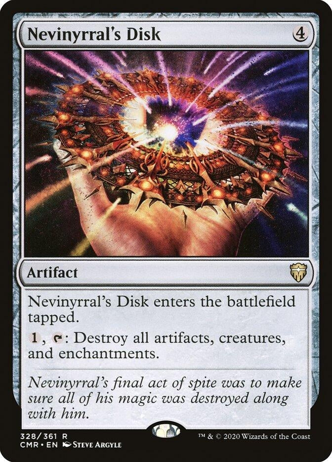 Image for Nevinyrral's Disk (328) (CMR) - Magic: The Gathering