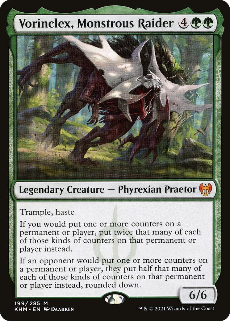 Image for Vorinclex, Monstrous Raider (199) (KHM) - Magic: The Gathering