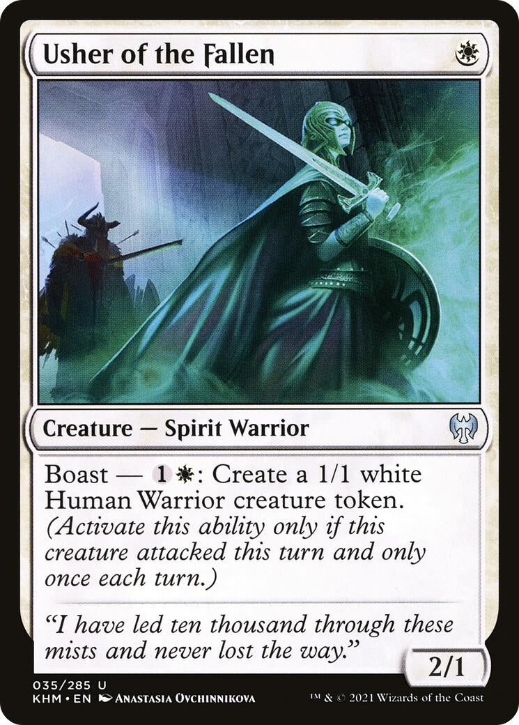 Image for Usher of the Fallen (35) (KHM) - Magic: The Gathering
