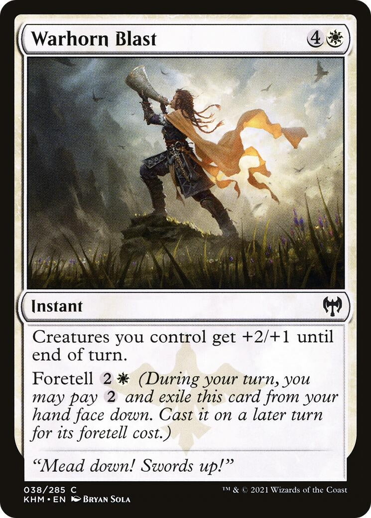 Image for Warhorn Blast (38) (KHM) - Magic: The Gathering
