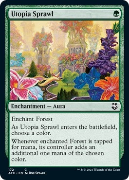 Image for Utopia Sprawl (172) (AFC) - Magic: The Gathering