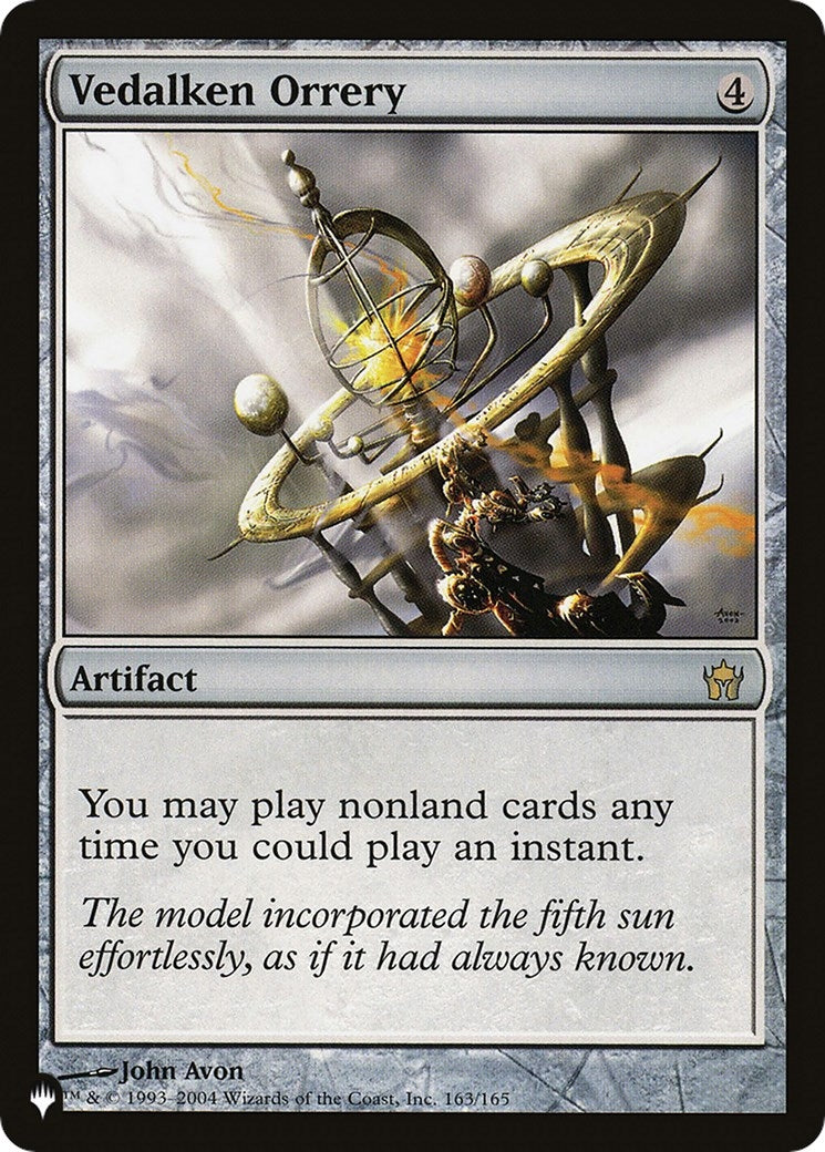 Image for Vedalken Orrery (163/165) (LIST) - Magic: The Gathering
