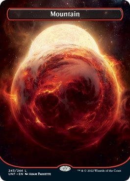 Image for Mountain (243) (Borderless) (243) (UNF) - Magic: The Gathering