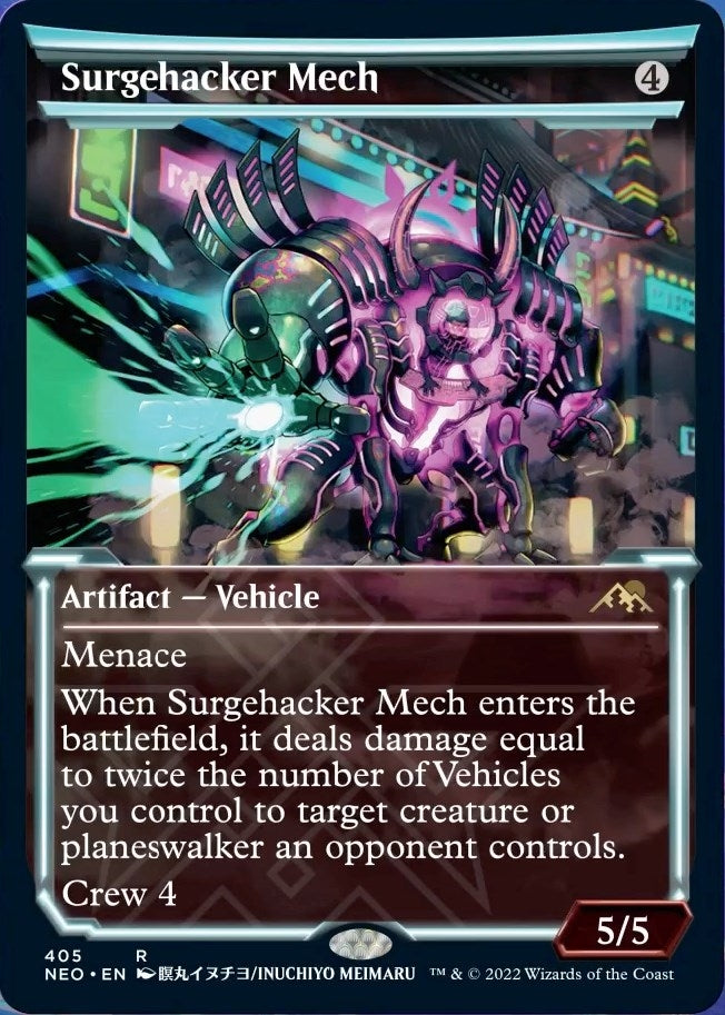 Surgehacker Mech (Showcase) (405) (NEO)