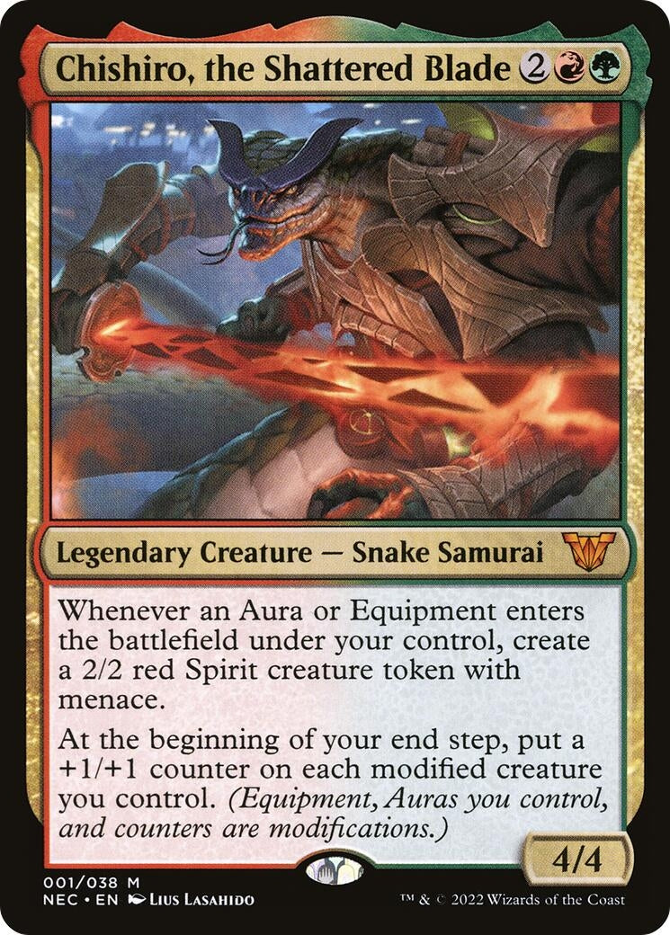 Image for Chishiro, the Shattered Blade (1) (NEC) - Magic: The Gathering