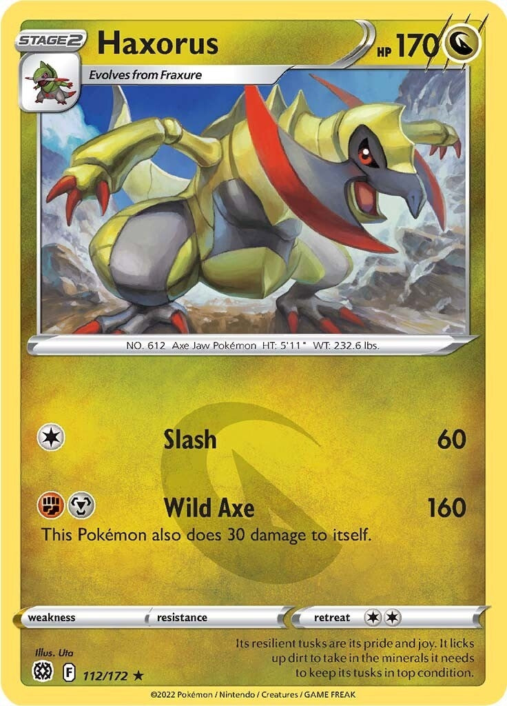 Image for Haxorus (112/172) (SWSH09) - Pokemon