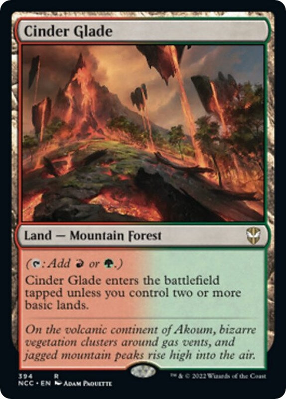 Image for Cinder Glade (394) (NCC) - Magic: The Gathering
