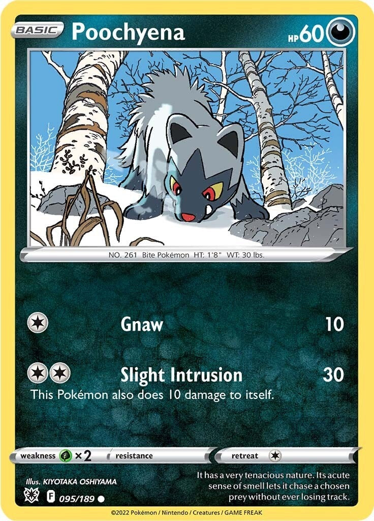Image for Poochyena (095/189) (SWSH10) - Pokemon