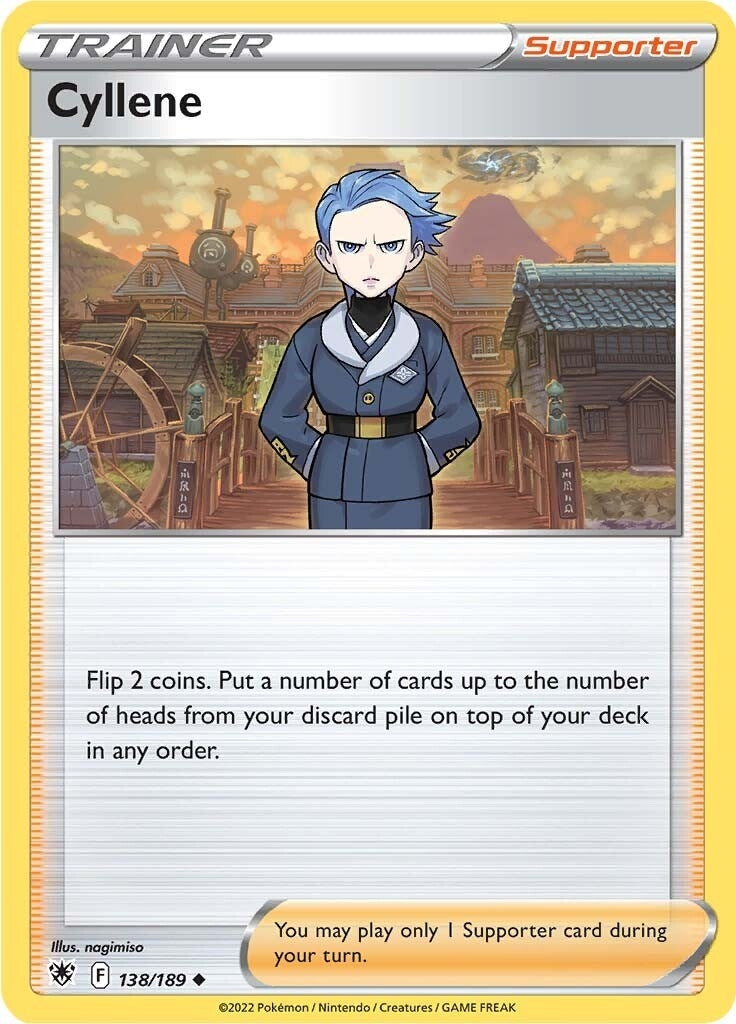 Image for Cyllene (138/189) (SWSH10) - Pokemon
