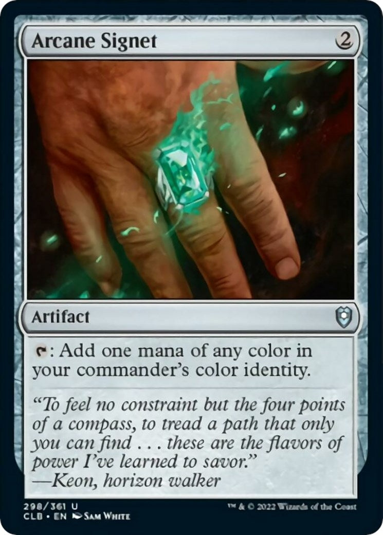 Image for Arcane Signet (298) (CLB) - Magic: The Gathering