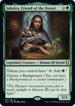 Image for Jaheira, Friend of the Forest (237) (CLB) - Magic: The Gathering
