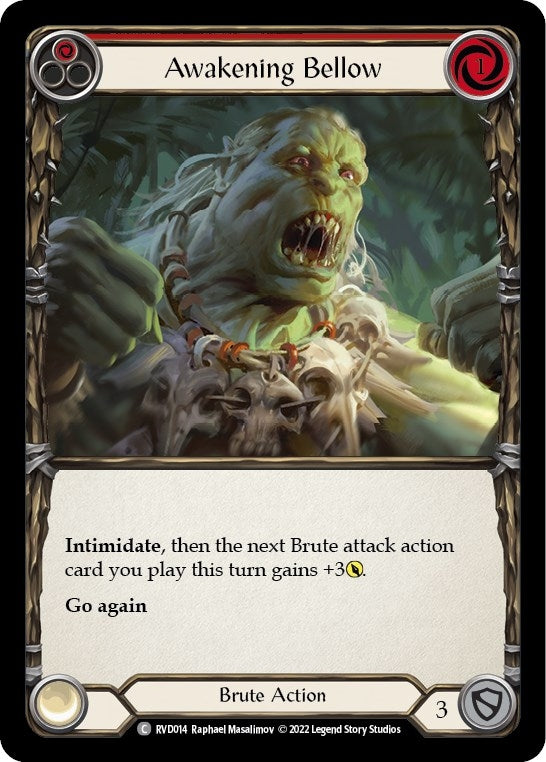 Image for Awakening Bellow (RVD014) (RVD/DVR) - Flesh and Blood TCG