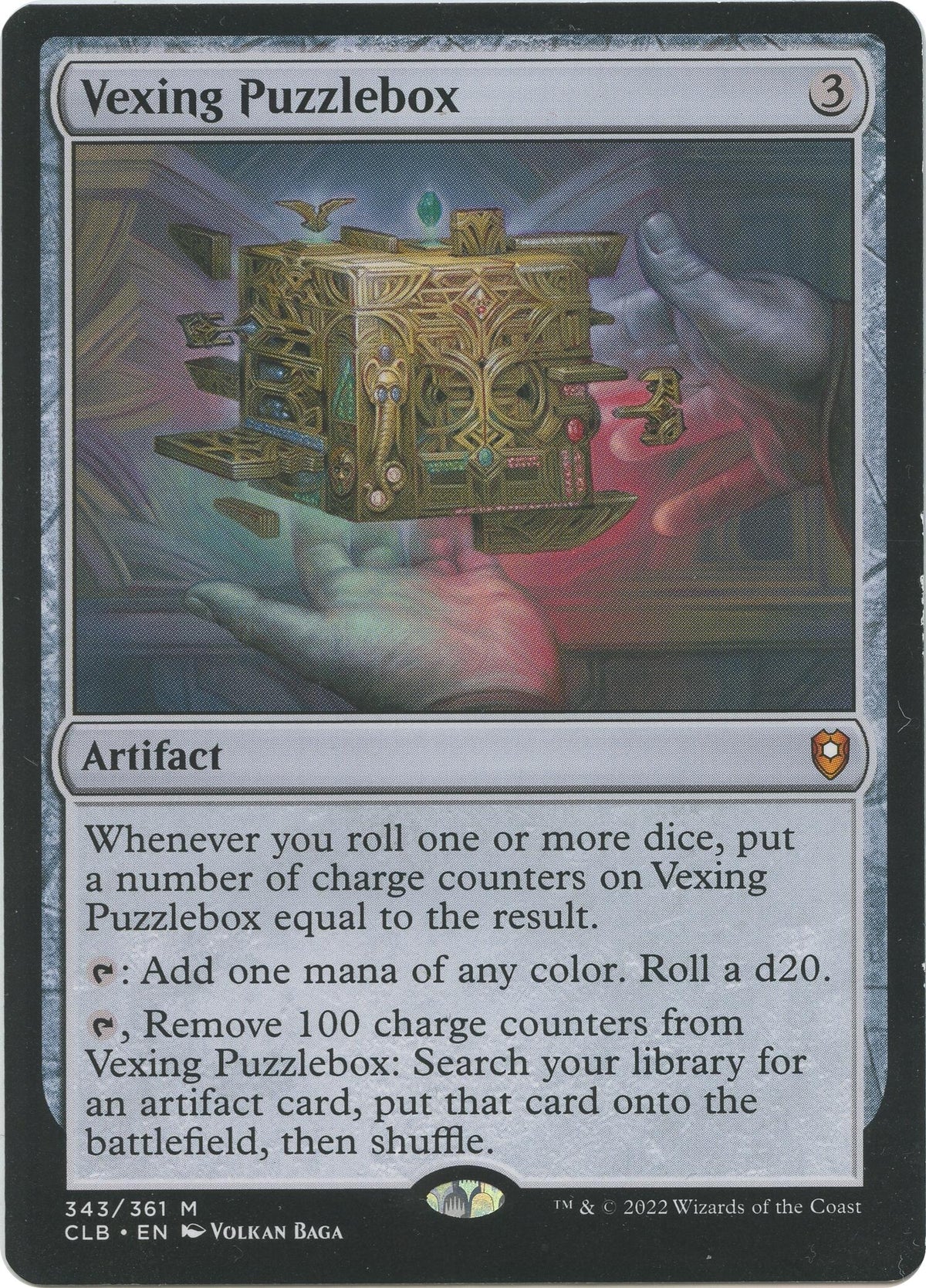 Image for Vexing Puzzlebox (343) (CLB) - Magic: The Gathering