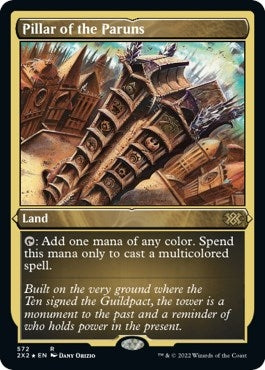 Image for Pillar of the Paruns (Foil Etched) (572) (2X2) - Magic: The Gathering