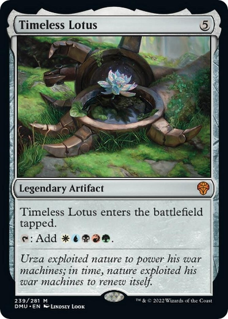 Image for Timeless Lotus (239) (DMU) - Magic: The Gathering