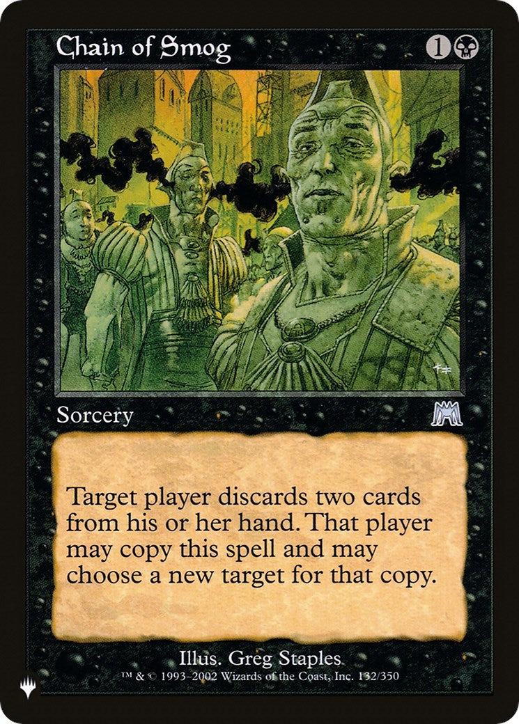 Image for Chain of Smog (132/350) (LIST) - Magic: The Gathering