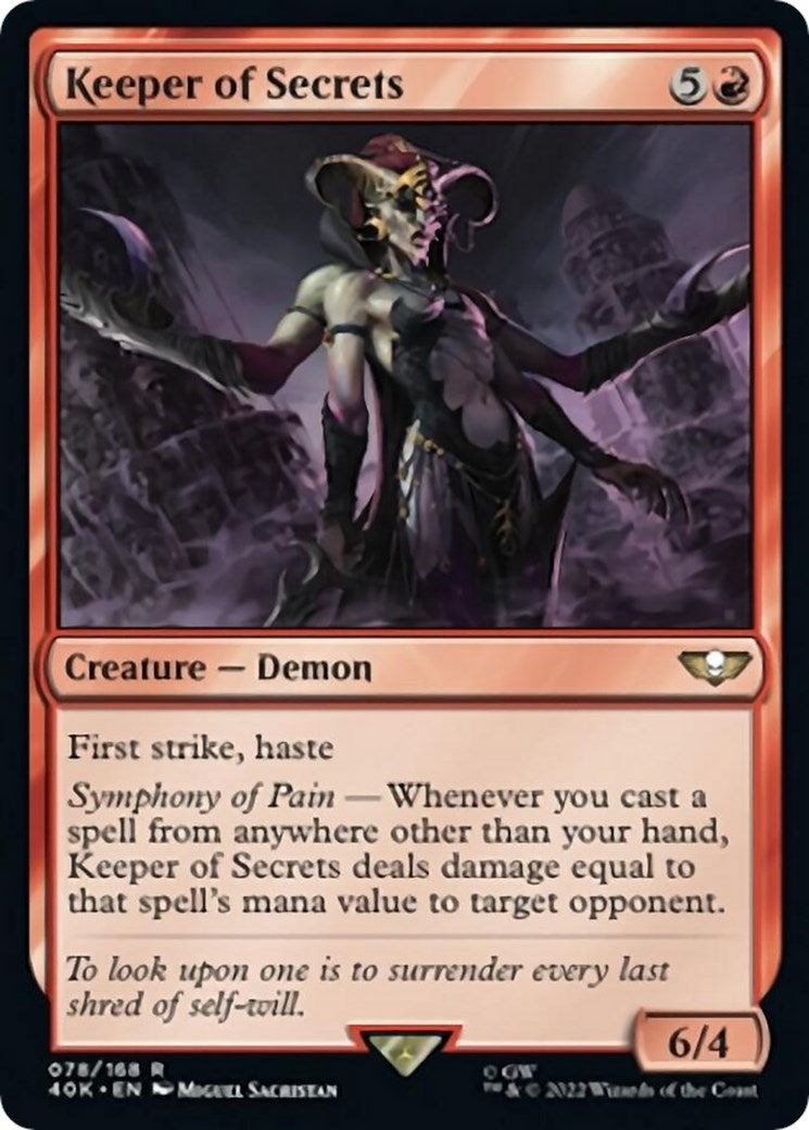 Image for Keeper of Secrets (78) (40K) - Magic: The Gathering