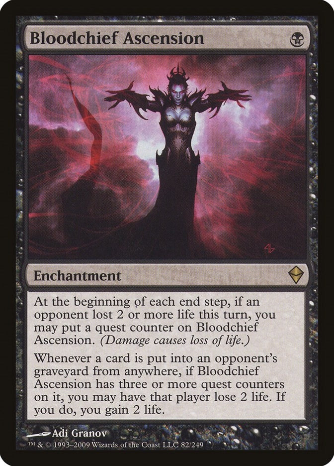 Image for Bloodchief Ascension (82) (ZEN) - Magic: The Gathering