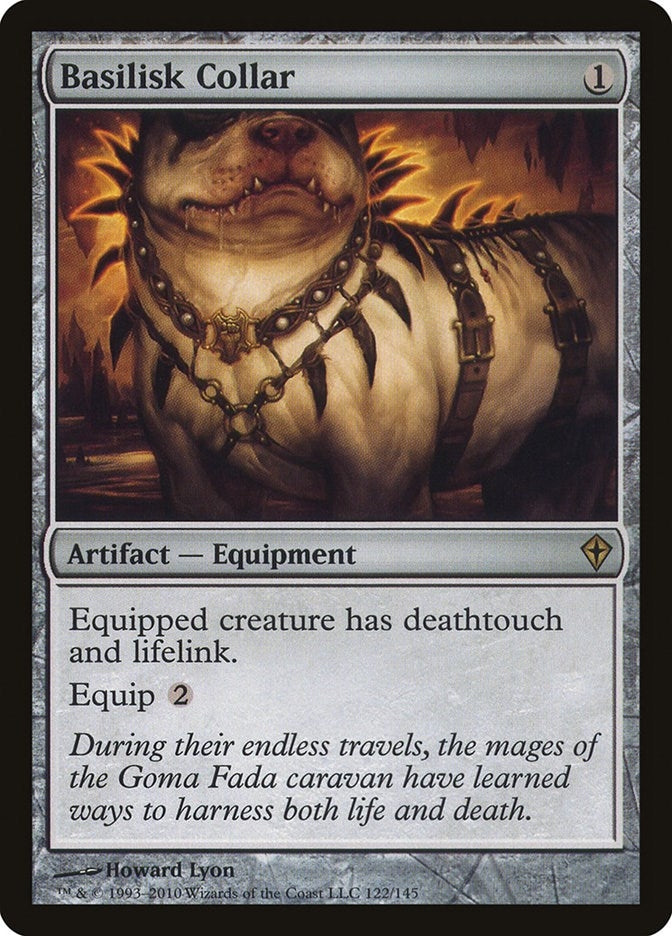 Image for Basilisk Collar (122) (WWK) - Magic: The Gathering