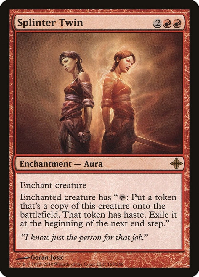 Image for Splinter Twin (165) (ROE) - Magic: The Gathering