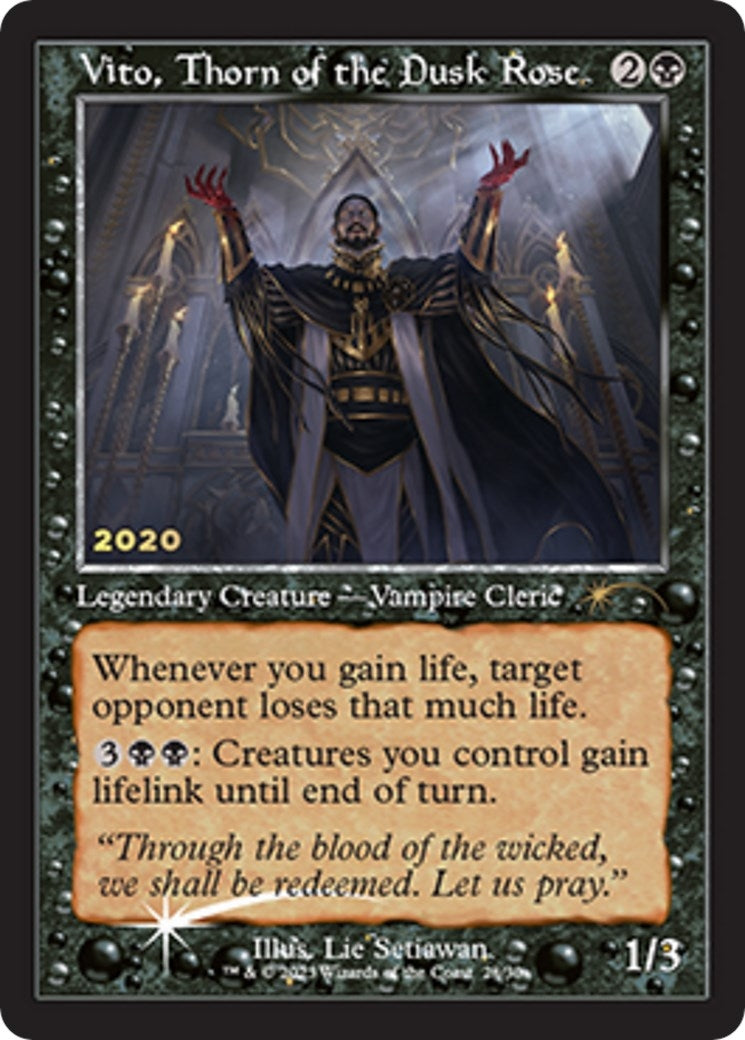 Image for Vito, Thorn of the Dusk Rose (28) (30A-P) - Magic: The Gathering