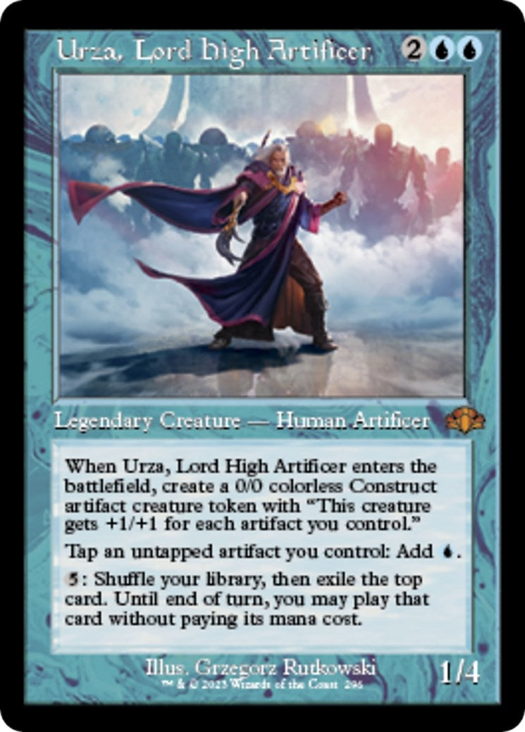 Image for Urza, Lord High Artificer (Retro Frame) (296) (DMR) - Magic: The Gathering