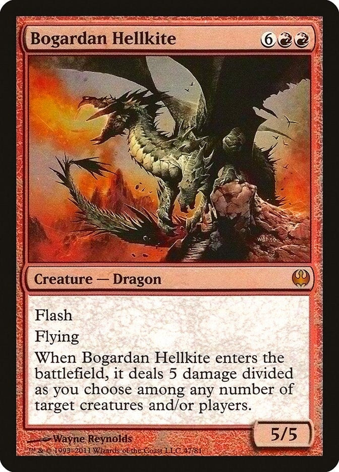 Image for Bogardan Hellkite (47) (DDG) - Magic: The Gathering