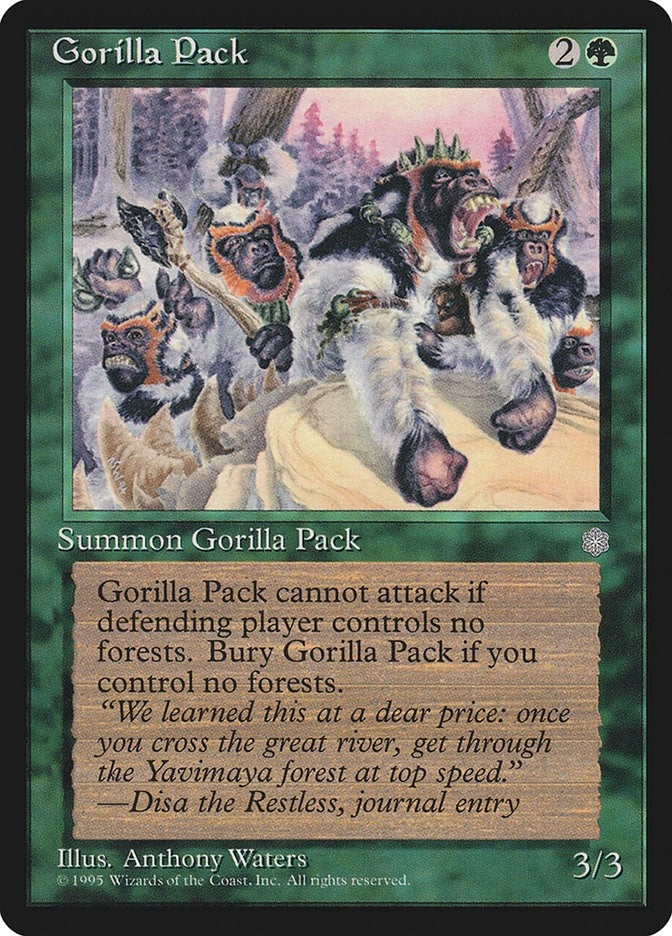Image for Gorilla Pack (ICE) - Magic: The Gathering