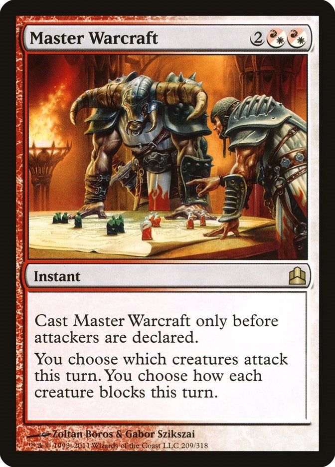 Image for Master Warcraft (209) (CMD) - Magic: The Gathering