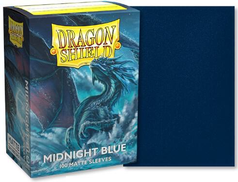 DRAGON SHIELD SLEEVES MATTE MIDNIGHT BLUE 100CT