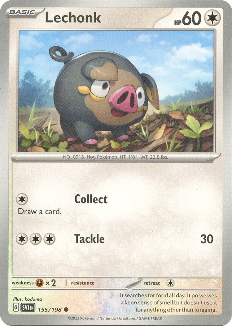 Image for Lechonk (155/198) (SVI) - Pokemon