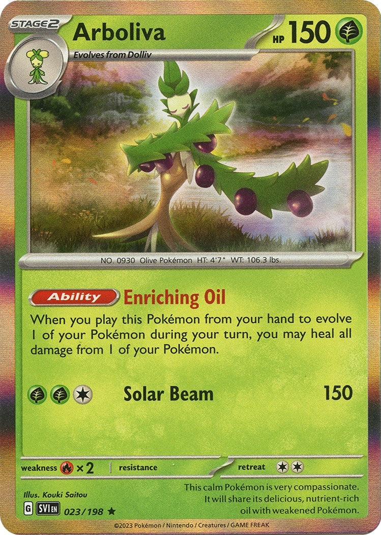 Image for Arboliva (023/198) (SVI) - Pokemon