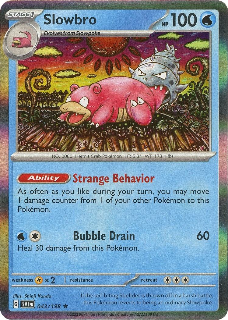 Image for Slowbro (043/198) (SVI) - Pokemon