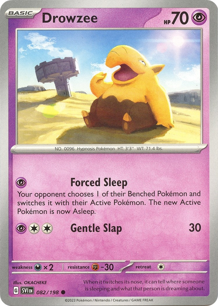 Image for Drowzee (082/198) (SVI) - Pokemon