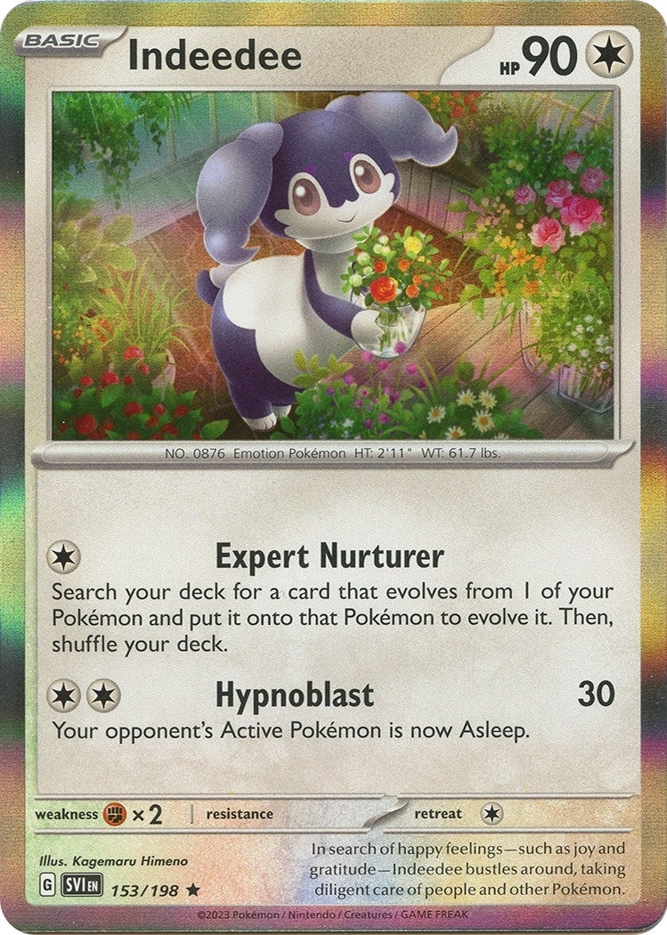 Image for Indeedee (153/198) (SVI) - Pokemon