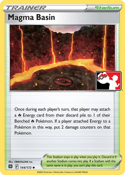 Image for Magma Basin (144/172) - Pokemon