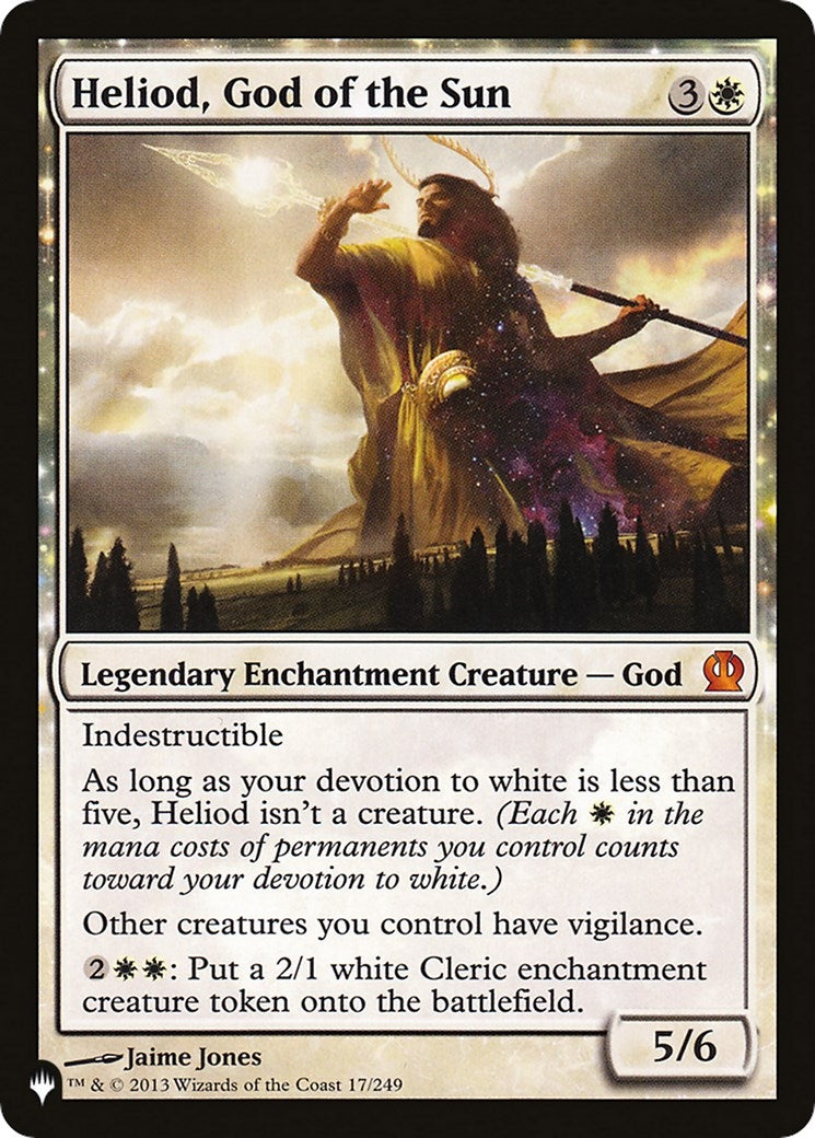 Image for Heliod, God of the Sun (17/249) (LIST) - Magic: The Gathering