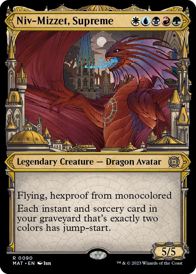 Niv-Mizzet, Supreme (Showcase) (90) (MAT)