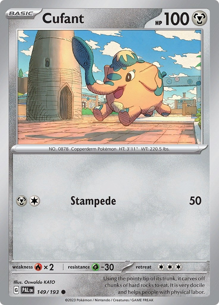 Image for Cufant (149/193) (PAL) - Pokemon